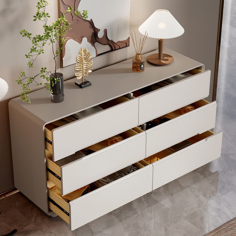 15.6-inch Width Storage Chest Modern Dresser with 6/5 Drawers