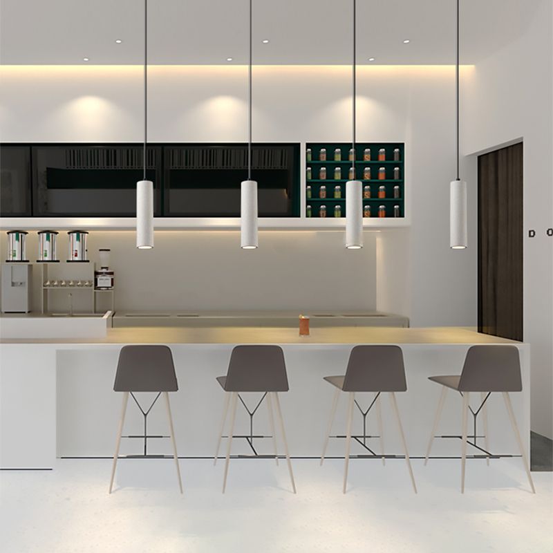 Einzelkopf hängend leichter kreativer Zement zeitgenössische Federung für Foyer