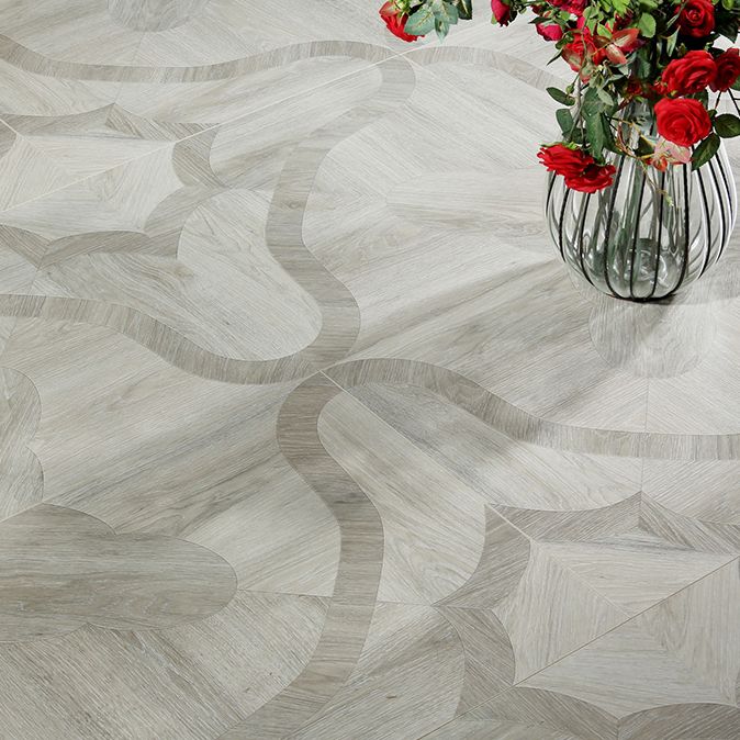 Modern Laminate Floor Marble Pattern Stain Resistant Laminate Flooring