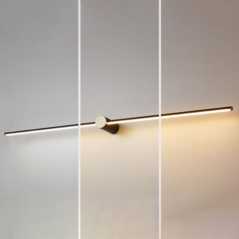Minimalism Vanity Light Streamlined LED Wall Light Fixture for Bathroom