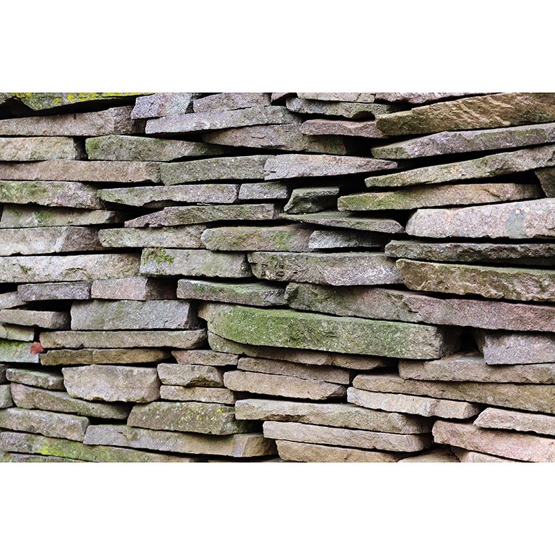 Photography Industrial Style Brick Wall Mural Wallpaper Horizontal Room Wall Art