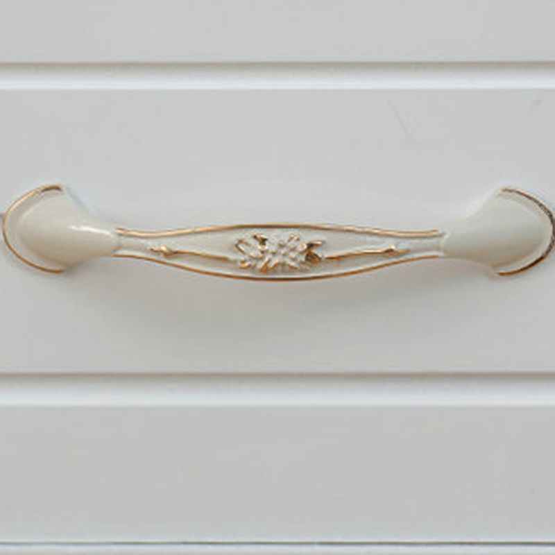 White Wooden Lingerie Chest Modern Style Vertical Storage Chest Dresser