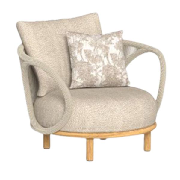 Minimalistic Patio Sofa Farmhouse Style Villa Outdoor Patio Sofa