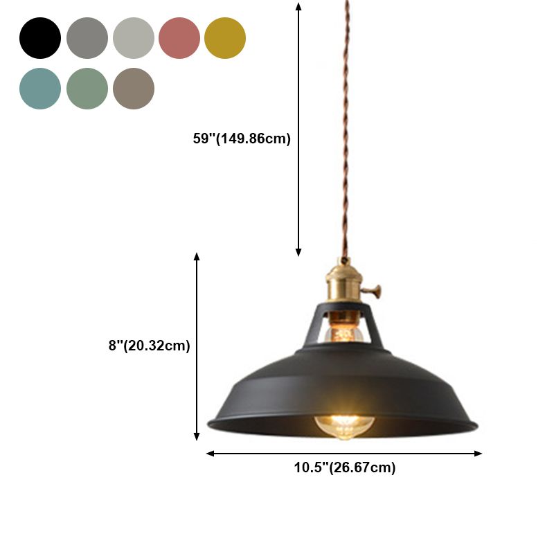Metal Hanging Pendant Light Nordic Style Pendant Lighting Fixture