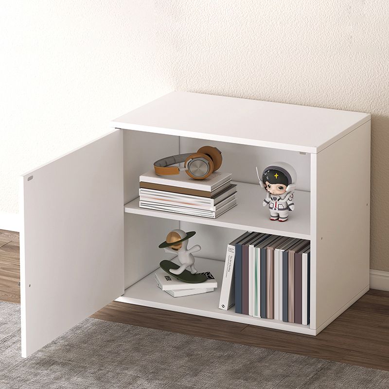 Wood Bookcase Scandinavian Bookshelf, 13.78" L x 9.45" W x 13.78" H