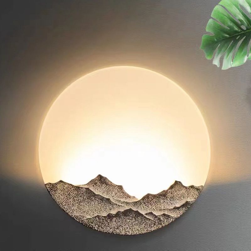 Unique Shape Wall Sconce Lighting Modern Style 1 Light Wall Sconce