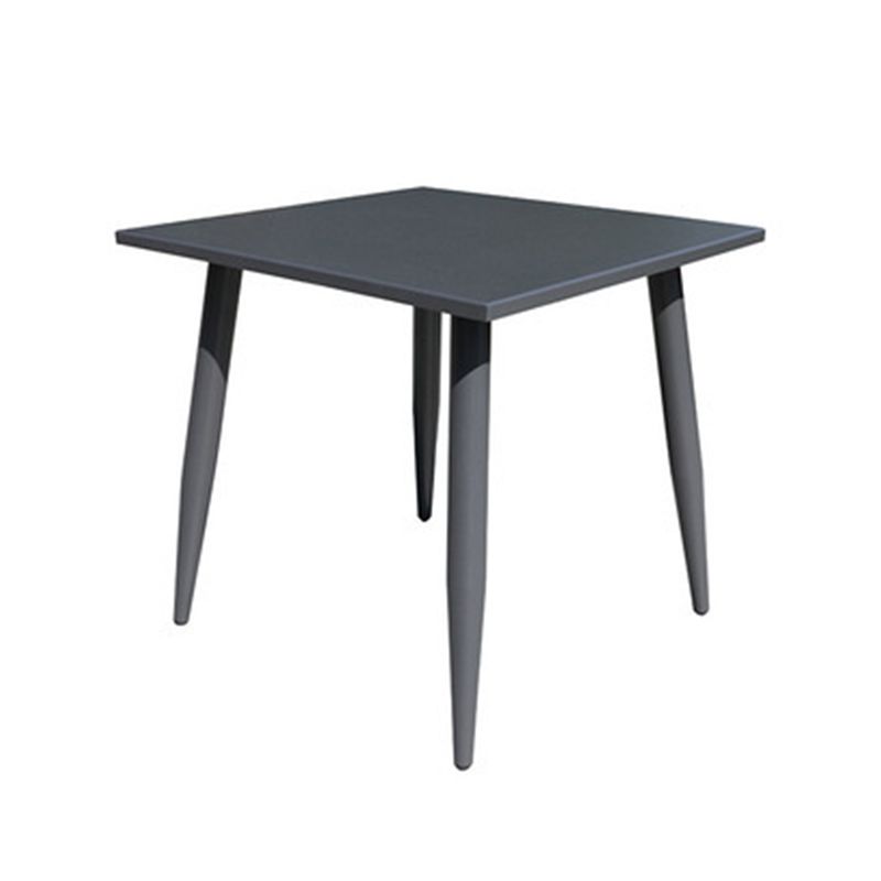 1/5/7 Pieces Modern Metal Dining Set Stone Dining Table Set for Outdoor