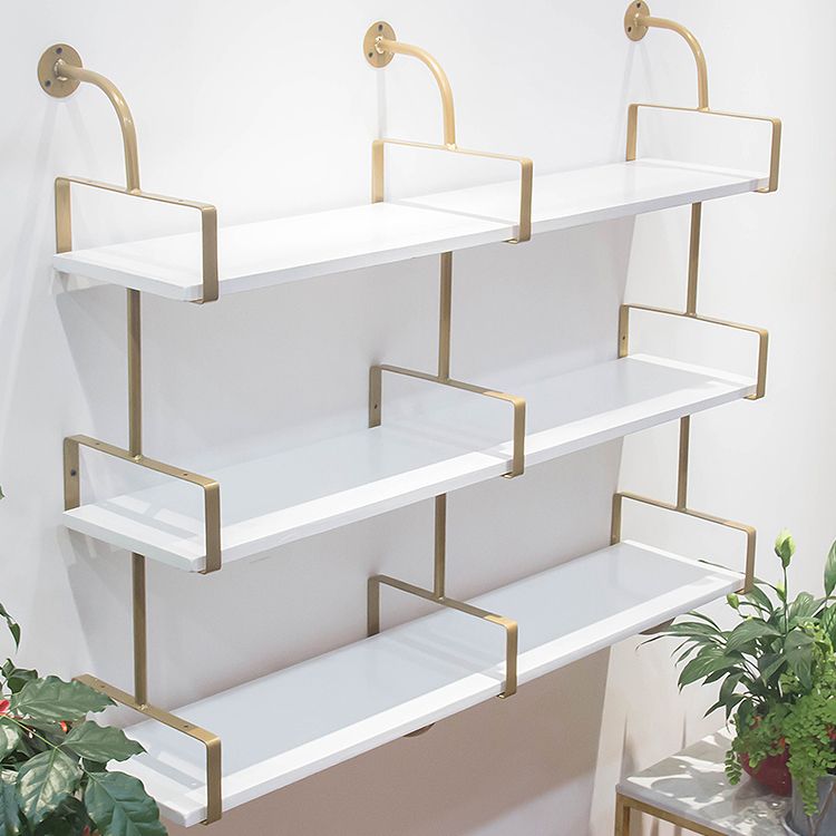 Wooden Floating Storage Bookshelf Modern Wall Mounted Bookcase