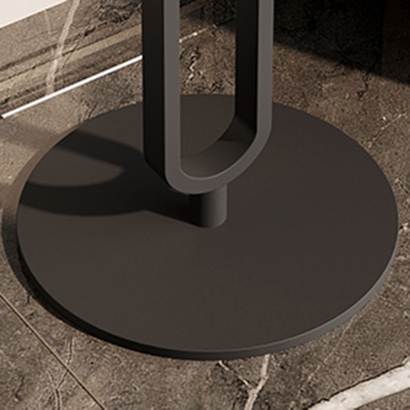 Pedestal Base Design Metal Iron Craft Gold/black Table Foot Round Side Table