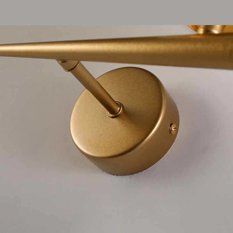 Modern Minimalist Style Global Wall Lighting Fixtures 1 Light Sconce with Glass Shade