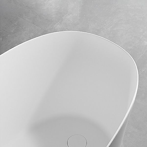Stone Single Slipper Bathtub Antique Finish Freestanding Bath Tub