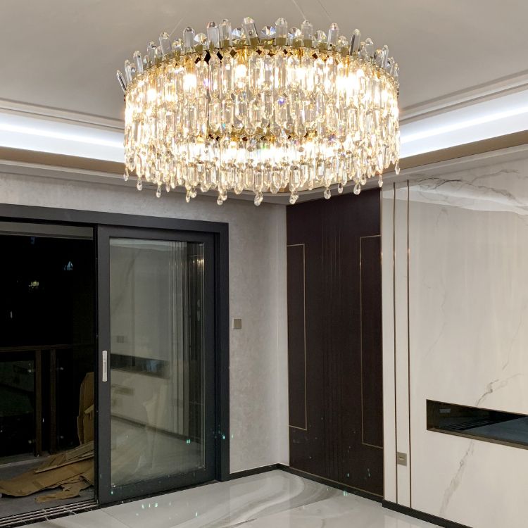 Lampadari moderni per la sala da pranzo circolare di illuminazione lampadario