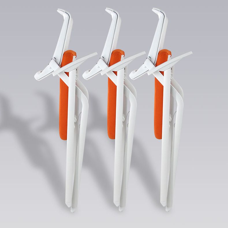 Mid Back Mesh Conference Chair Ergonomic Fixed Arms Office Chair