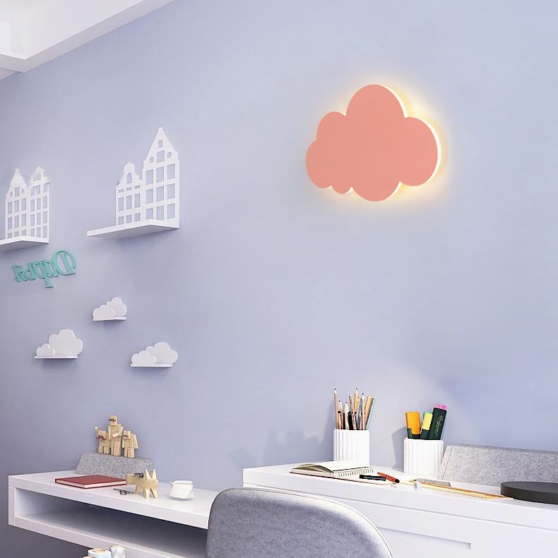 Wolkenwandhalterung Leuchte Einfachheit Metall Schlafzimmer Wandleuchte Beleuchtung