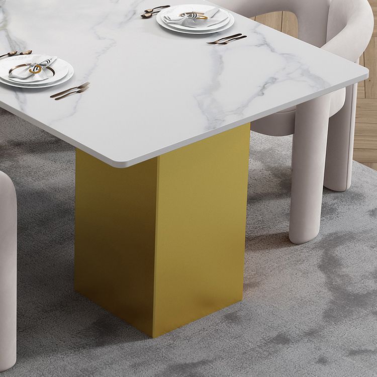 Glam 1/2/5/7 Pieces Dinette Set Sintered Stone Dining Table Sets