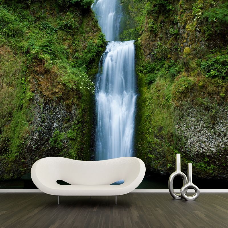 Landscapes Pattern Mildew Wall Mural Horizontalt for Living Room