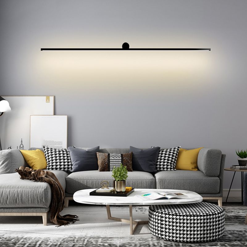 Metal Linear Wall Lighting Fixture Modern LED Wall Mount Light Fixture