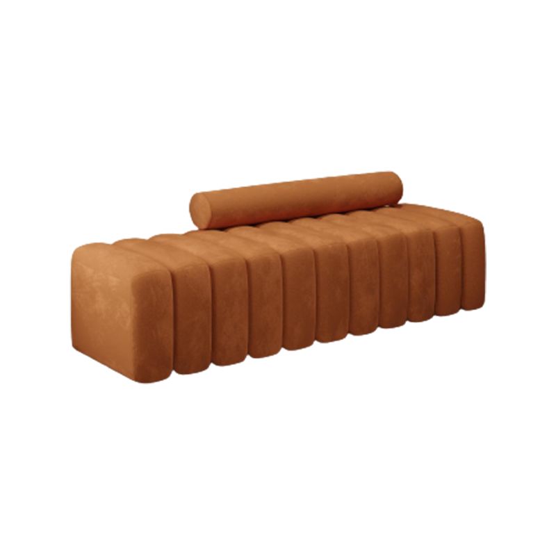 19.68" Wide Contemporary Armless Sofa Standard Sofa for Living Room