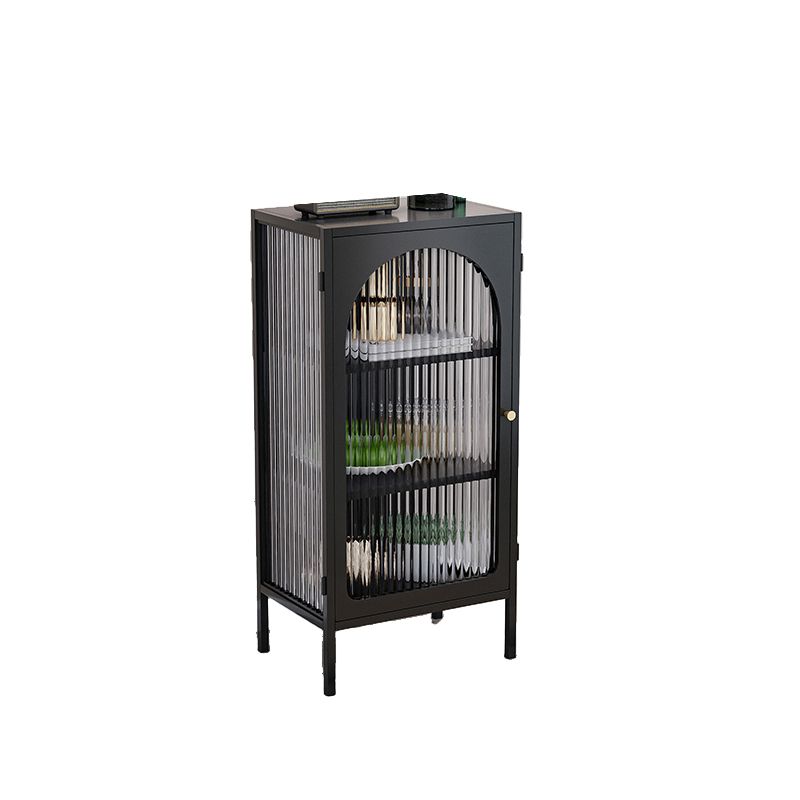Contemporary 1 - Door Accent Cabinet, Rectangle Cabinet with 1 Drawer