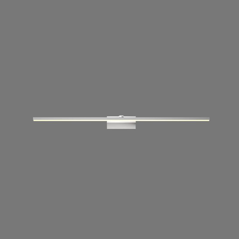 1 Light Linear Vanity Lighting Fixtures Modern Style Metal Vanity Mirror Lights