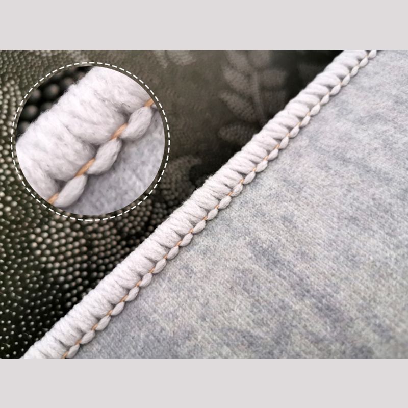 Chic Blue Modern Rug Geometric Print Polyester Area Rug Anti-Slip Area Carpet for Home Decor