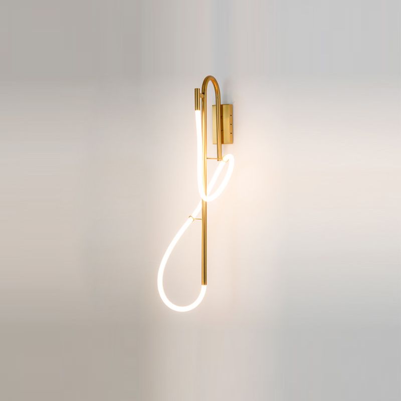 Nordic Wall Mount Lamp Modern Style Strip Shape Wall Sconce Light for Living Room