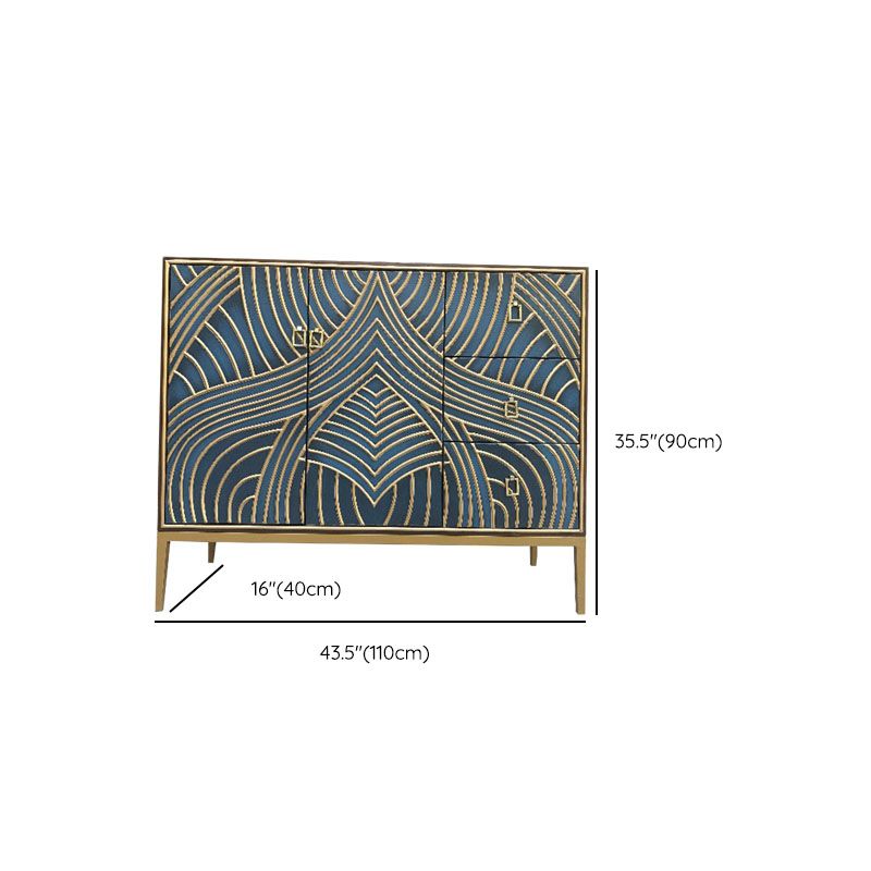 Modern Storage Chest Manufactured Wood Dresser , 12.48/15.6 Inch Width