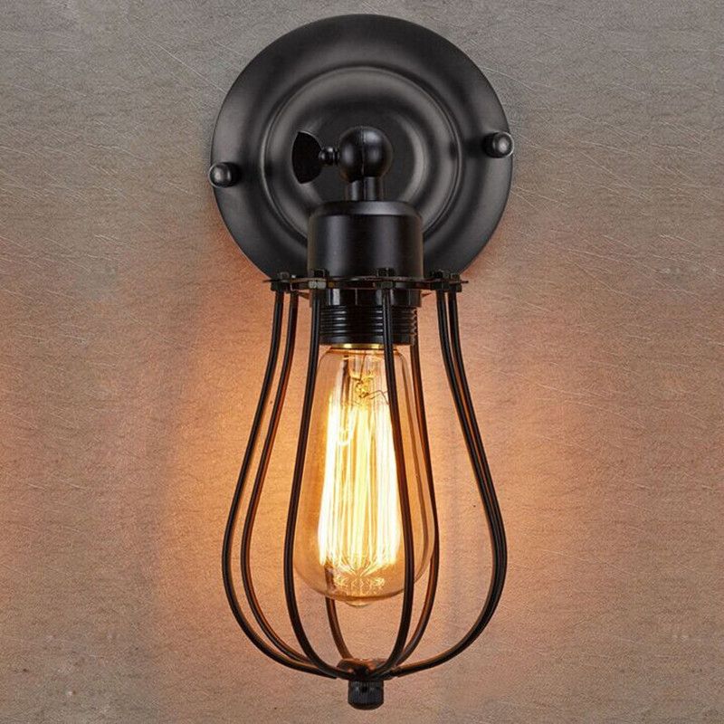 Nopal Semi-Flush Mount Light Fixture Industrial Techo Metálico Mount Chandelier para Bedroom
