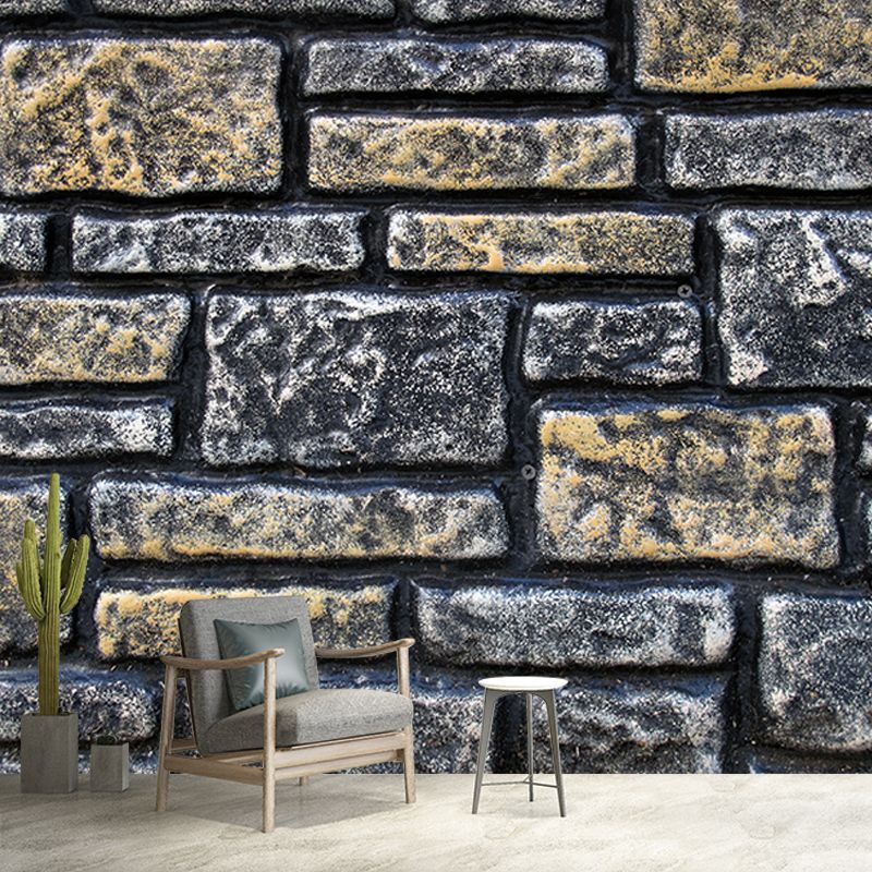 Washable Stain Resistant Mural Wallpaper Brick Wall Indoor Wall Mural