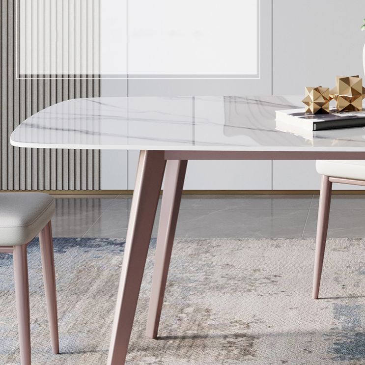 Designer Style Sintered Stone Dining Set 1/4/7 Pieces Rectangle Dining Table with Chairs