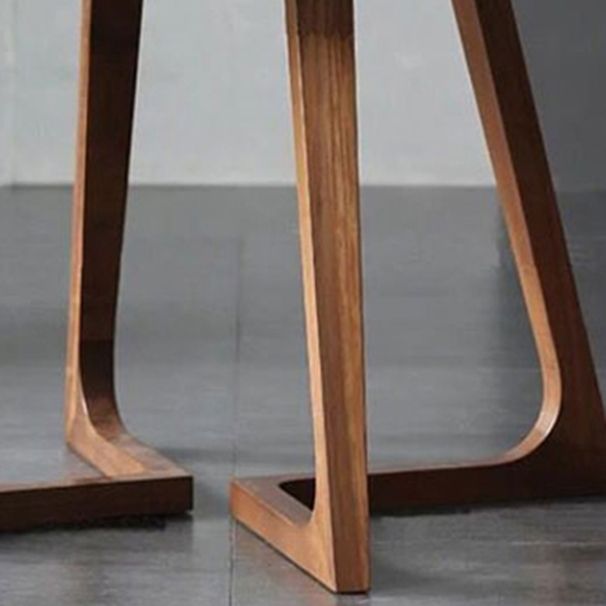 Round Dining Room Table Set 1/2/4 Pieces Modern Solid Wood Dining Room and Arm Chairs