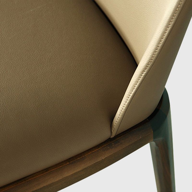 Arml Dining Chairs Modern Faux Leather Side Chairs for Dining Room