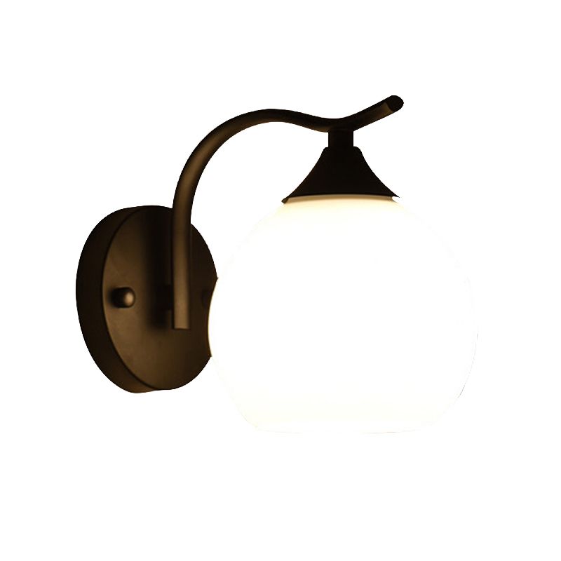 Contemporary Wall Lamp Glass Wall Vanity Lights for Washroom