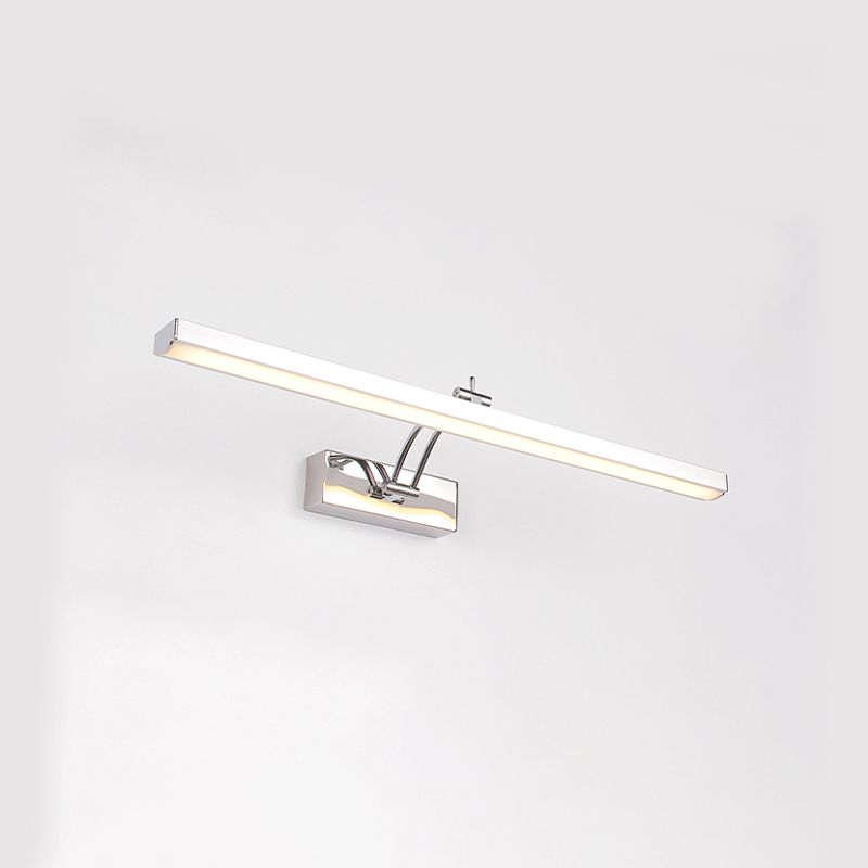 Contemporary Vanity Light Simple Linear Mirror Lighting Fixtures for Bathroom