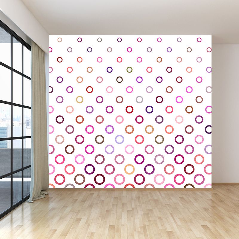 Illustration Geometry Wall Murals Wallpaper Mildew Resistant Wall Murals for Room