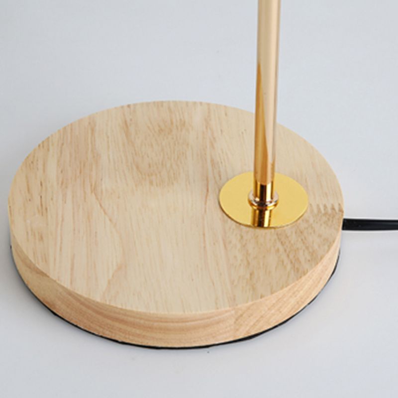 Modern Style Unique Shape Table Lamp Metal Single Light Table Light