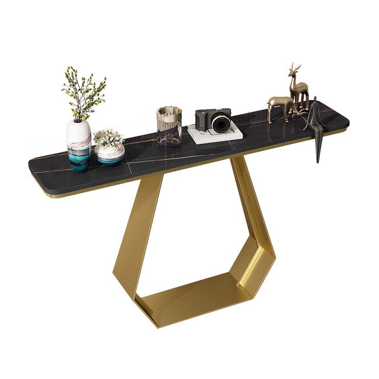Rectangle Glam Console Accent Table Antique Finish Console Sofa Table