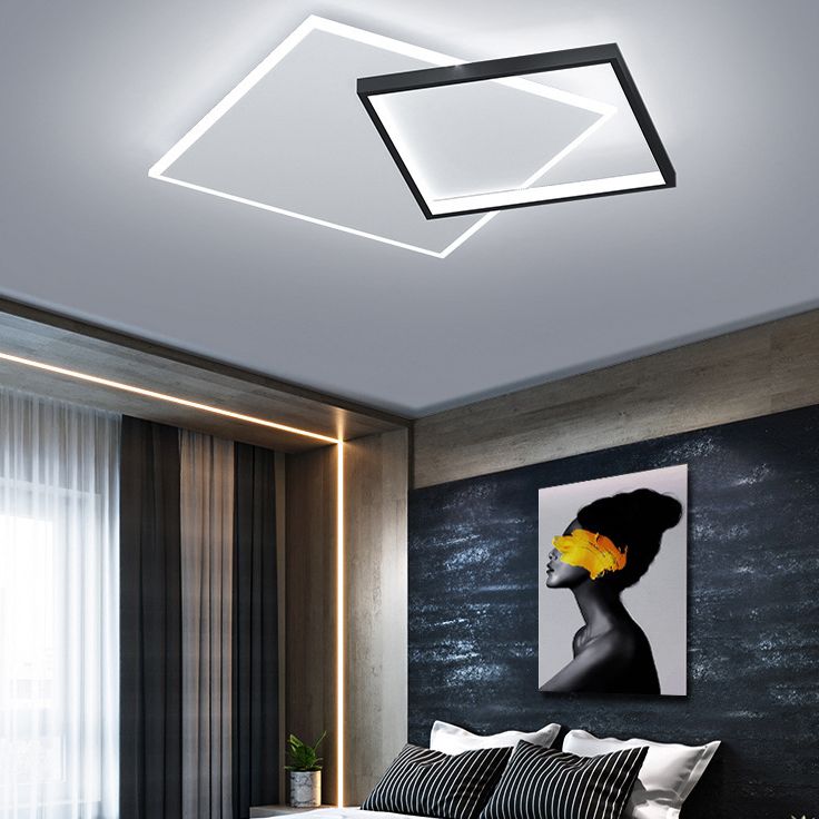 Vierkante inbouwverlichtingsarmaturen Moderne acryl inbouw