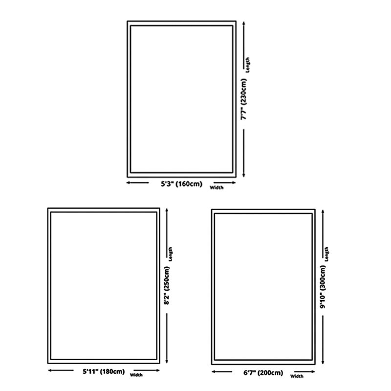 Apricot Tone Flowers Rug Polyester Carpet Simple Anti-Slip Backing Indoor Rug for Home Decoration