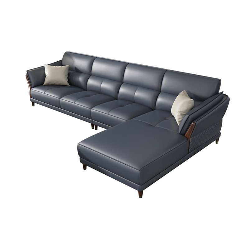 Contemporary Sectional Sofa Pillow Top Arm Sofa for Living Room
