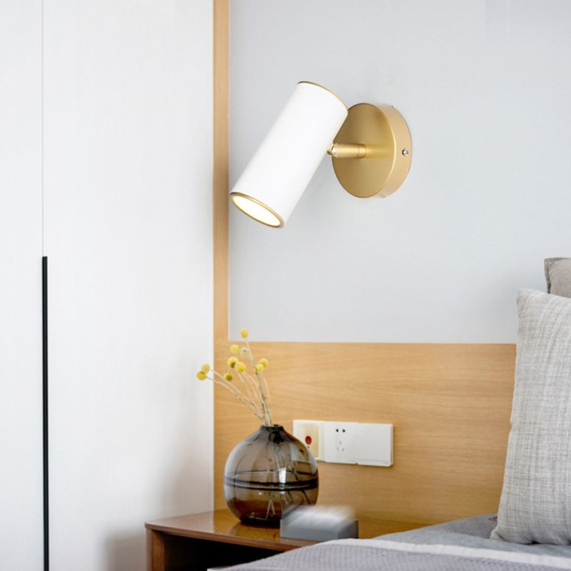 Modern Style Reading Wall Light Fixture Metal Shade Sconce Light Fixture