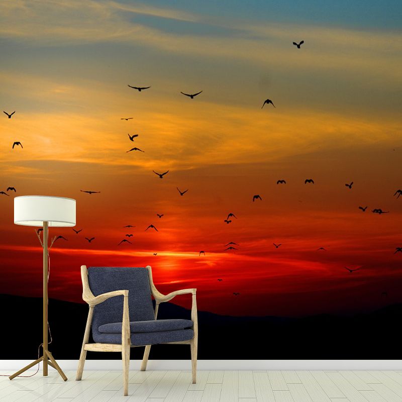 Horizontalt Photography Mildew Wall Mural Landscapes for Living Room