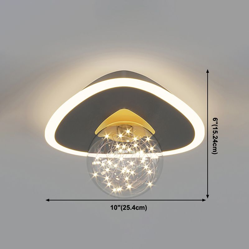 Lampe encastrée moderne à 2 têtes, plafonnier LED Gypsophila pour chambre à coucher