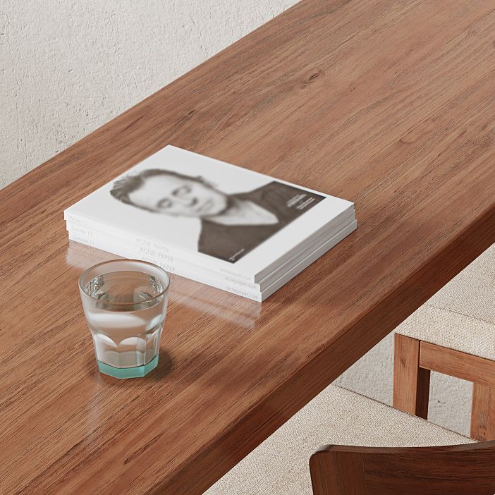 Modern Free Form Bar Table Set 1/3 Pcs Pine Solid Wood Bar Table and Stools in Brown