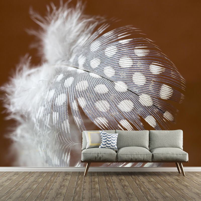 Eco-friendly Feather Decorative Murals Room Wall Murals Wallpaper