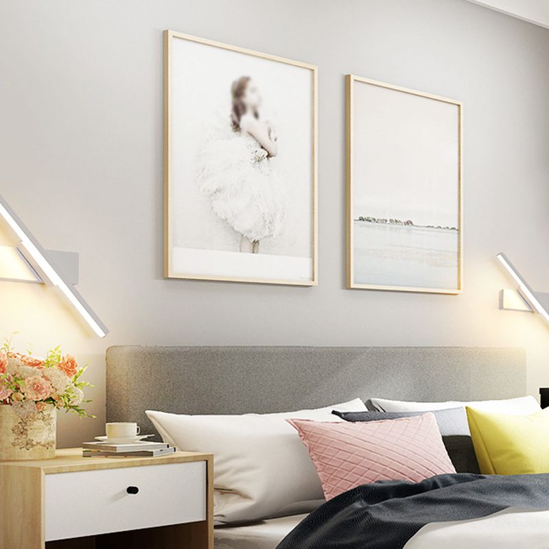 Rotatable Einfachheit Wandleuchte LED -Leuchtenleuchte mit Silikonschatten