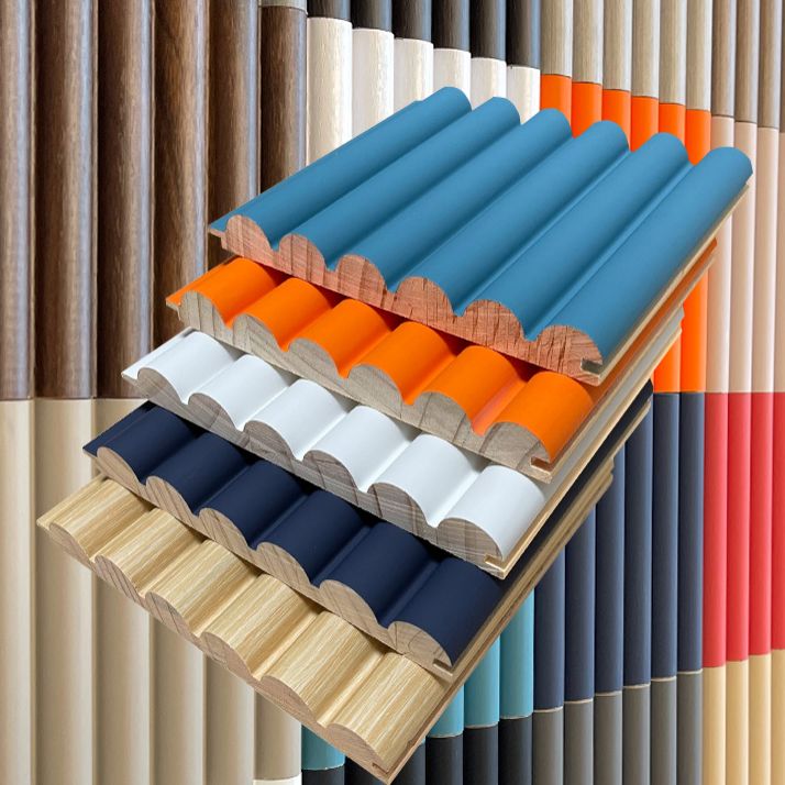 Shiplap Wall Paneling Scratch Resistant Indoor Waterproof Pine Wood Wall Paneling