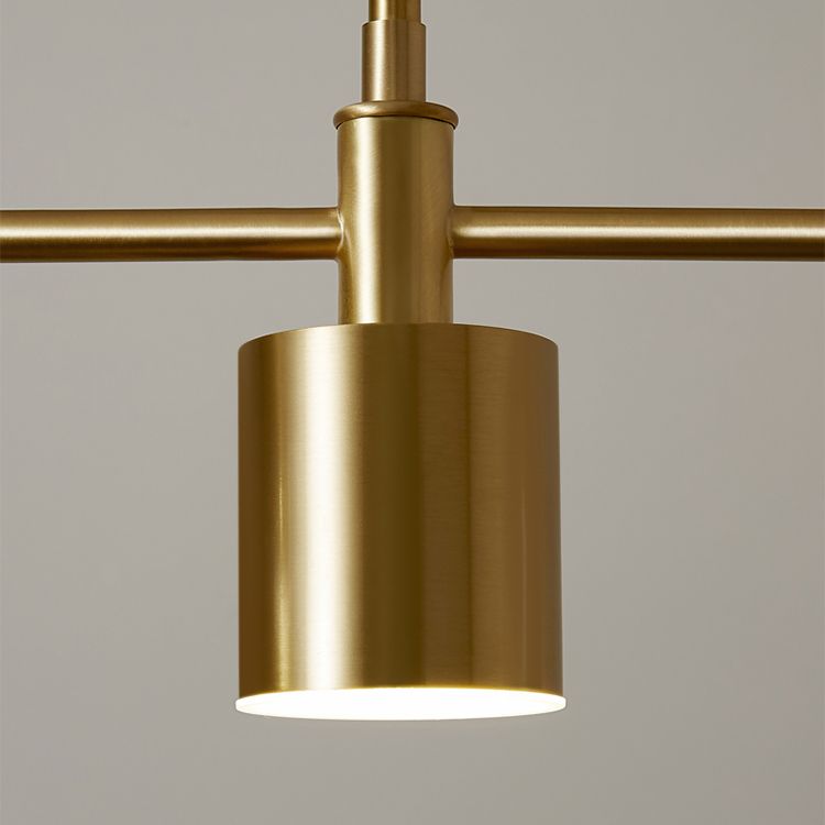 Zylinder Anhänger Leuchten zeitgenössische Metallkücheninselbeleuchtung