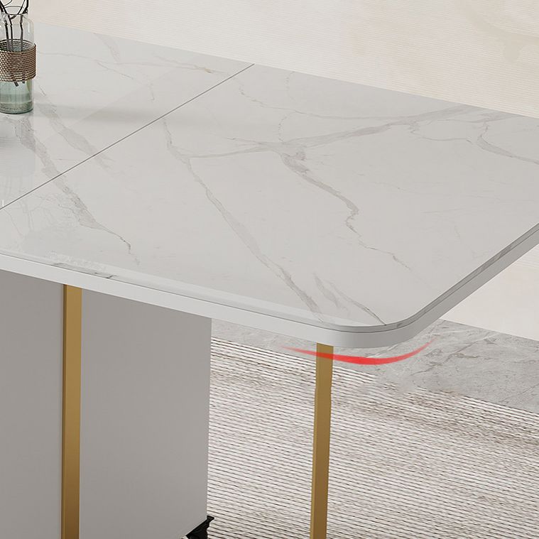 Modern Style Foldable Table Set 1/2/3/7 Pieces Dining Set for Home