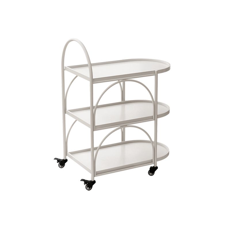 14" Wide Contemporary Corner Table 3-Tier Side Table with Storage